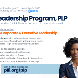 Pistis Leadership Program (PLP): 2025 Executive Conclave