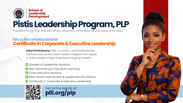 The Pistis Leadership Program (PLP)